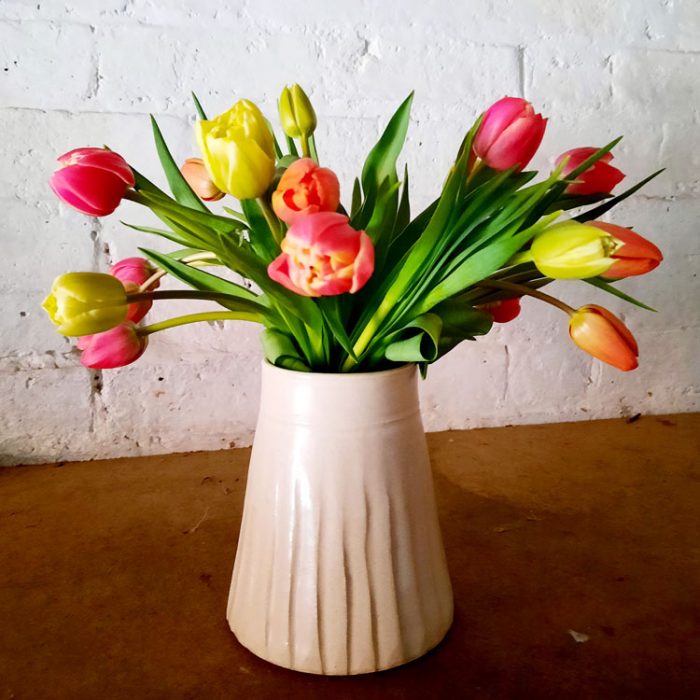 subscription bouquet and vase