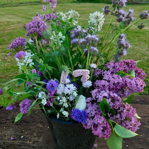 flower arranger's buckets